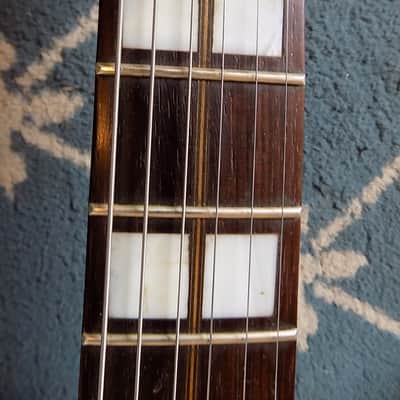 Magnatone Mark V  1957 Sunburst RARE Block Inlays w/Original HSC image 4