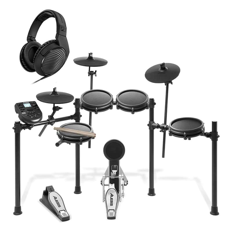 Alesis Nitro Mesh Kit Bundle with Headphones image 1