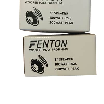 Lot de 5 enceintes Celestion G12 8ohm rock driver junior + FENTON 8" image 4