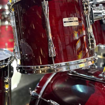 Yamaha RECORDING Custom  22,12,13,16 - 1990- - Walnut Red very clean image 6