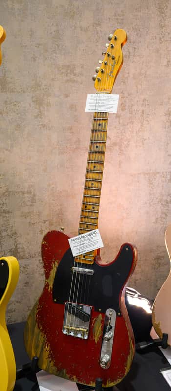 (Pre-Order) Fender 1952 Telecaster Super Heavy Relic - Custom Built - Event Favorites, Aged Bing Cherry Transparent - 2026 Summer Dealer Event #146 - Brand New