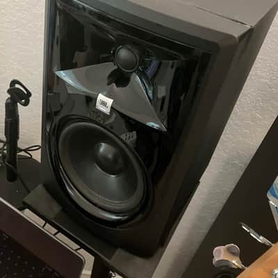 JBL 306P MkII 2-Way 6.5" Active Nearfield Studio Monitors (Pair) 2010s - Black image 1
