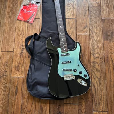 2018 Fender AST Aerodyne Stratocaster Black w/ Mirror Guard MIJ Japan image 17