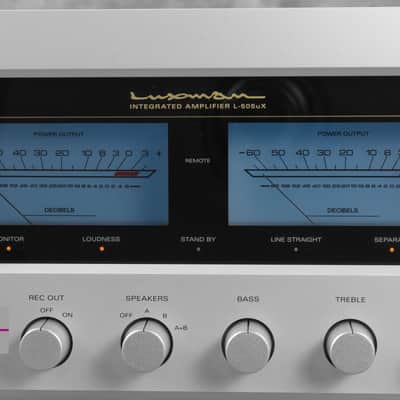 Luxman L-505UX Integrated Amplifier Silver in Excellent condition image 13