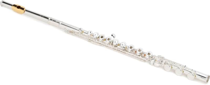 Yamaha YFL-382H Intermediate Flute with Inline G and Gold-plated Lip Plate image 1