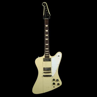 Gibson Custom Shop Murphy Lab Johnny Winter 1964 Firebird V, Polaris White Aged (Limited Run of 125) image 3