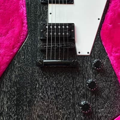 1994 Gibson Custom Shop Explorer ''Silver Fox'' Finish with Original Case image 3