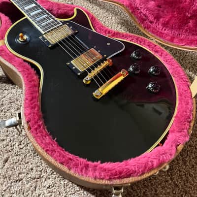 Gibson 2001 Custom Shop Historic Collection 2-Pickup '57 Les Paul Custom Black Beauty Reissue - Ebony image 9