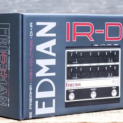Friedman IR-D Dual Tube Preamp & DI / IR Technology Compact Size Effect Pedal image 8
