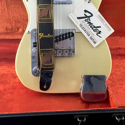 LEFTY! Vintage Early 1973 Original Fender USA Telecaster Ash Body Blonde Relic 1 Piece Maple Neck 7.6 lb HSC image 2