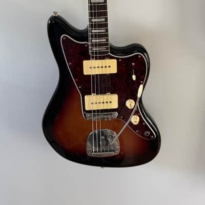 Upgraded Fender CME Exclusive Player Jazzmaster 2020 - 2023 - 3-Color Sunburst / Black image 1