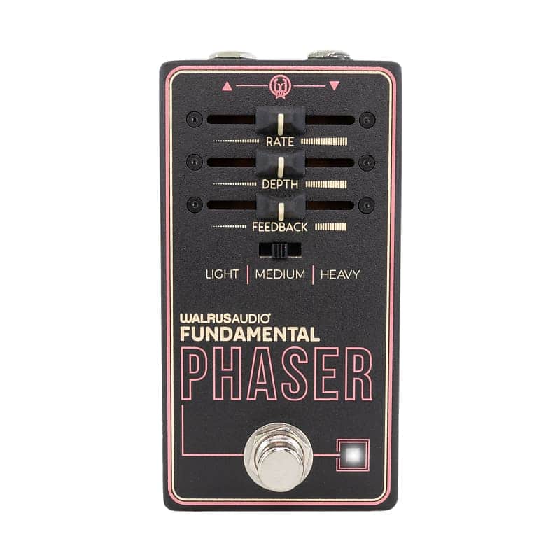 Walrus Audio Fundamental Phaser 2023 - Present - Black / Pink Bild 1