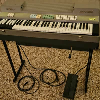 Farfisa Combo Compact 61-Key Organ 1964 - 1968 - Gray with Black-White / White-Black Keys image 1