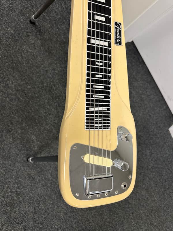 Vintage Fender Champion 6 string lap steel guitar 1956 | Reverb