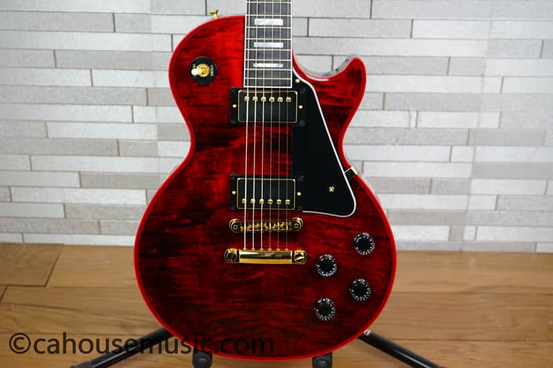 Gibson Custom Shop Les Paul Custom Figured - Red Widow image 1