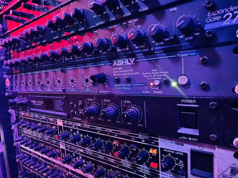 Ashly VCX-80 8 channel remote level by controller image 1