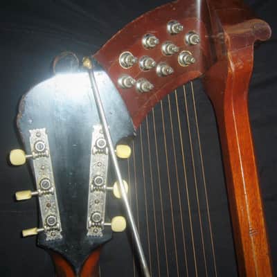Gibson Model U Harp-Guitar 1916 Cherry Sunburst Kalamazoo, Michigan USA image 7