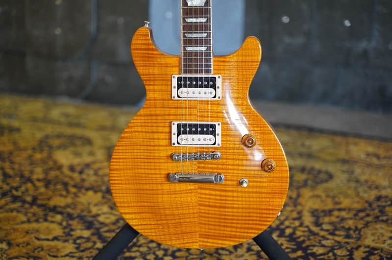 Gibson Les Paul DC Standard 1998 - Amber Flame image 1