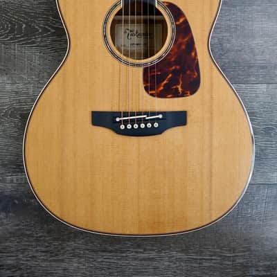 Takamine CP7MO TT Thermal Top Series OM Acoustic/Electric Guitar 2010s - Natural Gloss image 2