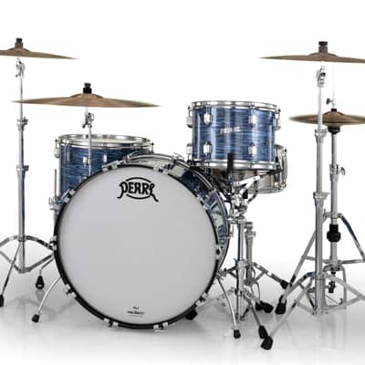 Pearl President Deluxe Ocean Ripple 3pc Shell Pack 24x14 13x9 16x16 Drums | Authorized Dealer image 9