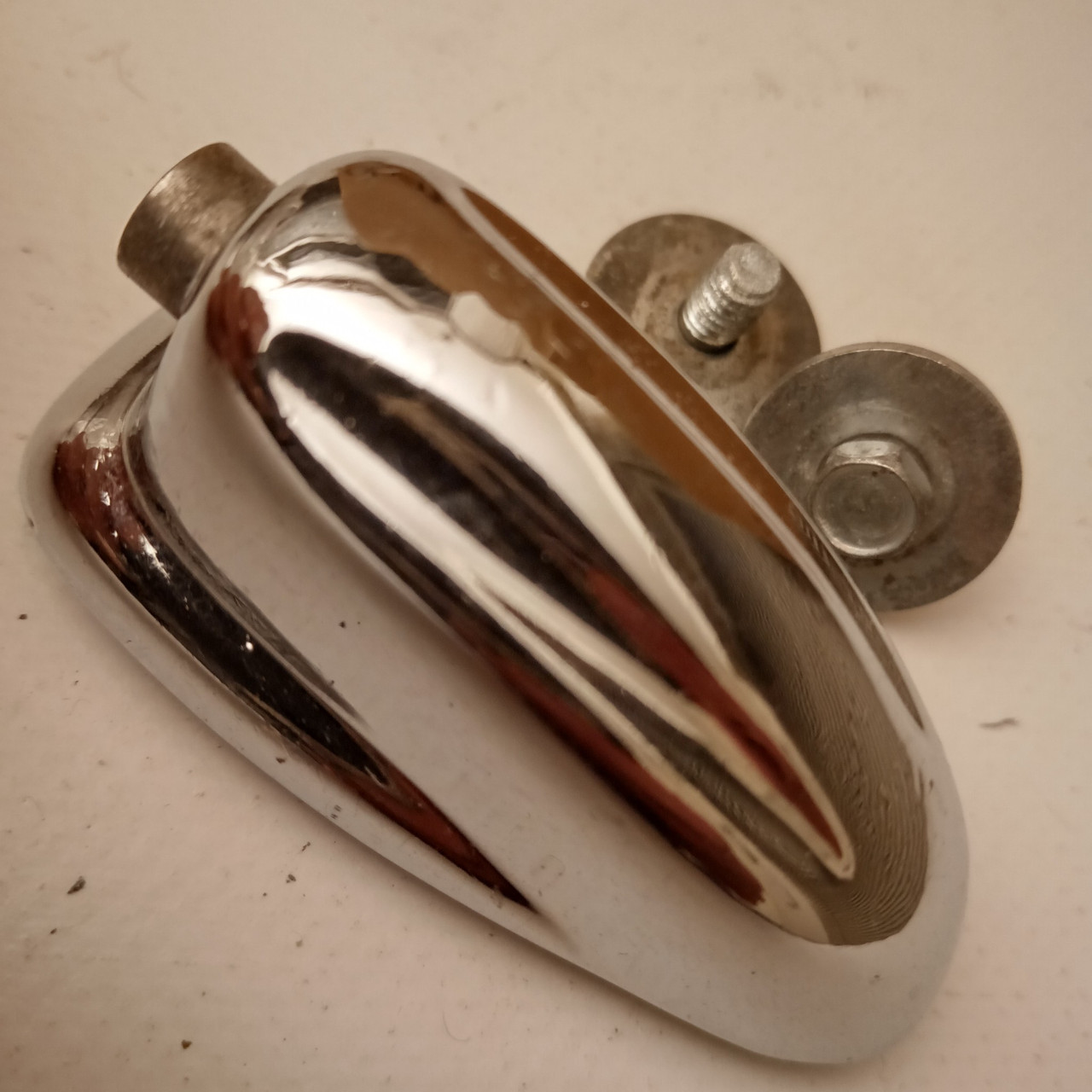 Slingerland Tom/Snare Drum Lug Chrome Vintage 60s-70s Small Sound King Niles IL — main photograph