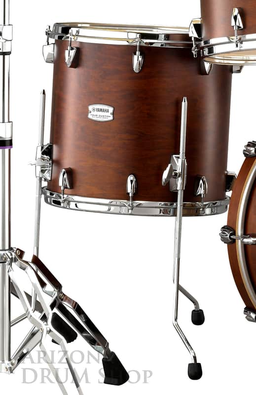 Yamaha TMF-1413CHS Tour Custom Maple 14 x 13 Floor Tom Chocolate Satin image 1