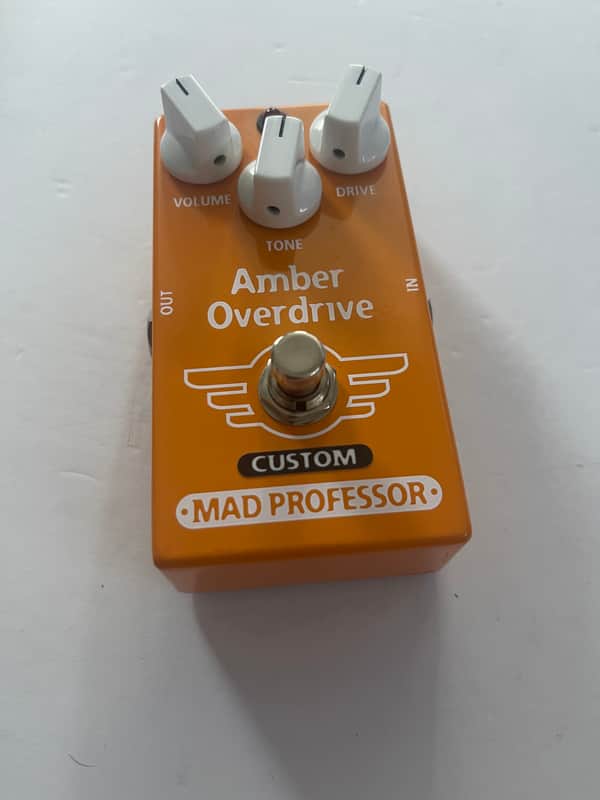 Mad Professor Amber Bass Overdrive Custom Limited Edition Guitar