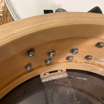 DW - David Frangioni Collection - 5x14" Collector's Series Maple Snare Drum 1987 - Silver Sparkle image 10