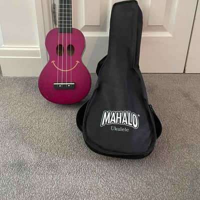 Mahalo U-Smile Ukulele Purple image 1