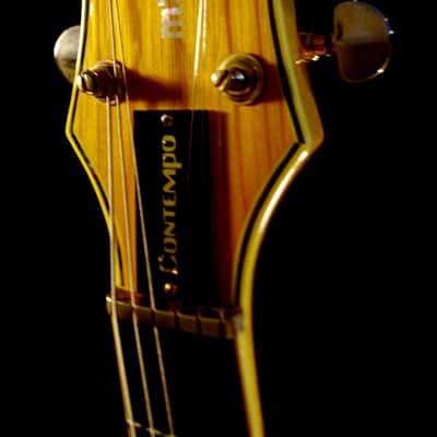 POLYTONE CONTEMPO G 1980 Natural / Blonde. EXTREMELY RARE. SOLID BODY. BEAUTIFUL. MIJ image 8