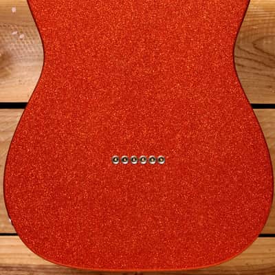 Fender Limited Edition '72 Telecaster Custom with Maple Fretboard 2018 - Orange Sparkle 24518 image 8