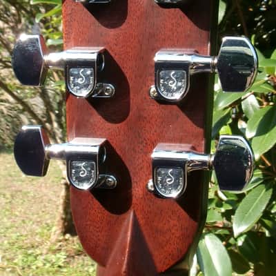 Sada Yairi YD404 Old Martin Replica  Japan Vintage Guitar 1978 Natural+ Original Hard Case image 6