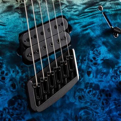 Mayones Duvell Elite 6 VF Trans Jeans Black Horizon Blue Gloss image 8