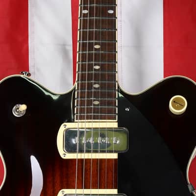 Gretsch G2622-P90 Streamliner Center Block Double-Cut P90 with V-Stoptail - Havana Burst image 4