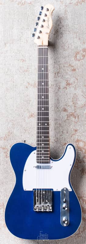 Bacchus Universe Series Tele Double Binding - Dark Blue | Reverb