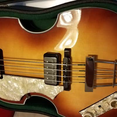 HOFNER V62 Left Handed 2012 Tobacco Sunburst image 15