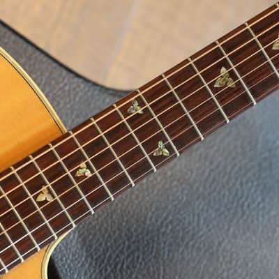 1998 Gibson CL-35 Deluxe Acoustic Guitar Antique Natural + OHSC image 8