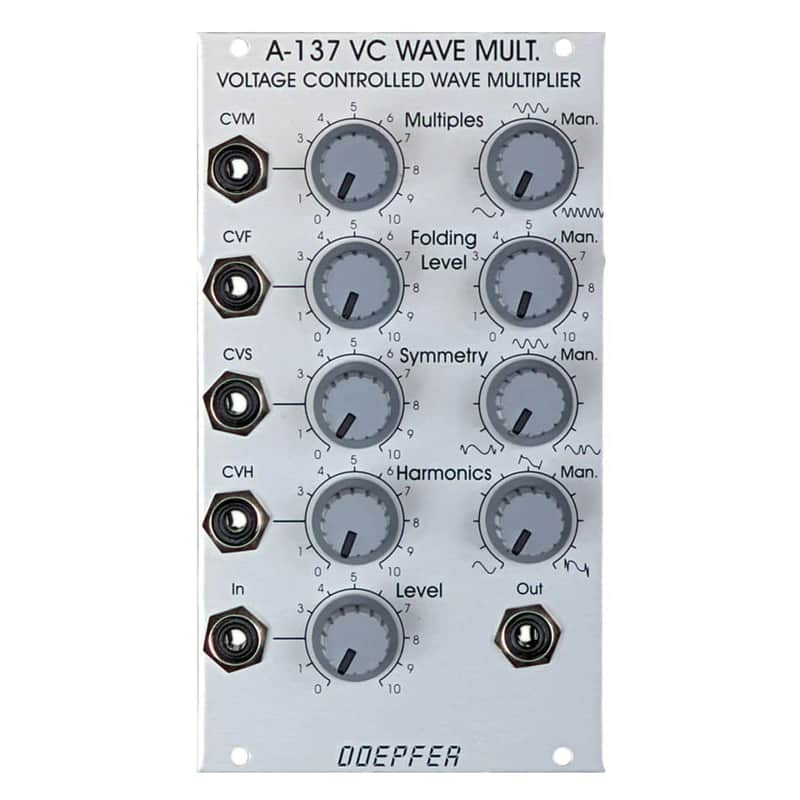 Doepfer A-137 VC Wave Mult Voltage Controlled Wave Multiplier 2010s - Silver image 1