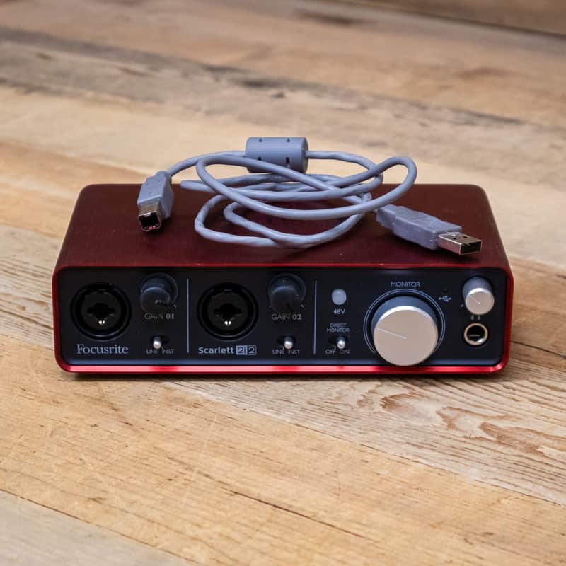 Focusrite Scarlett 2i2 USB Audio Recording Interface 2-i-2 Studio U283927 image 1