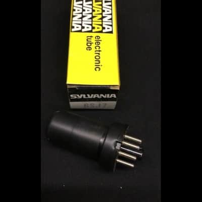 NOS NIB SYLVANIA 6SJ7 Metal (6SJ7GT) Radio Audio Vacuum Tube TESTED K.9705 image 2