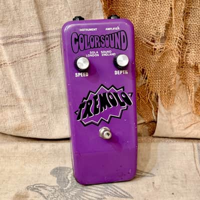 Colorsound Tremolo Narrow Body Circa 1973 - Purple image 2