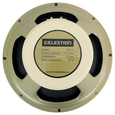 (2) Celestion G12H-75 Creamback 12" 75W Guitar Speakers 8 Ohm w/Large Magnets image 7