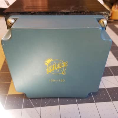 Tektronix 120-120 Power Transformer HUGE high-power Tube Amp TESTED Vintage 1961 Blue image 5