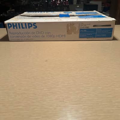 New In Box PHILIPS DVP-3980 DVD player playback with 1080p HDMI upconversion image 5
