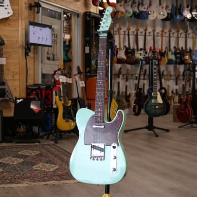 Fender Custom Shop Telecaster  1963 Journeyman - Rosewood Fingerboard, Aged Surf Green image 2