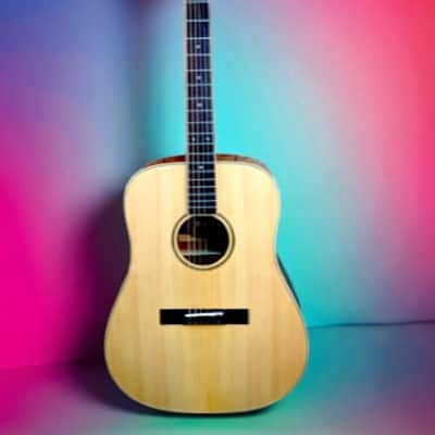 Stagg SA45 D-FM Spruce top w/Flamed Maple back and sides image 1