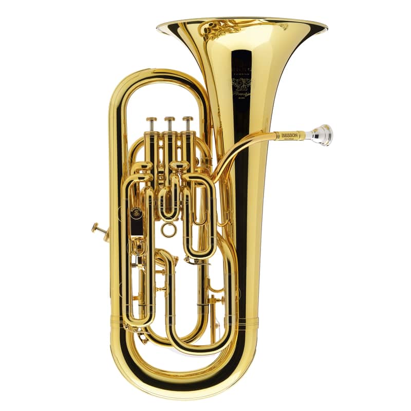 Besson BE20522-8G-0 'Prestige' Professional Euphonium in Gold Lacquer image 1