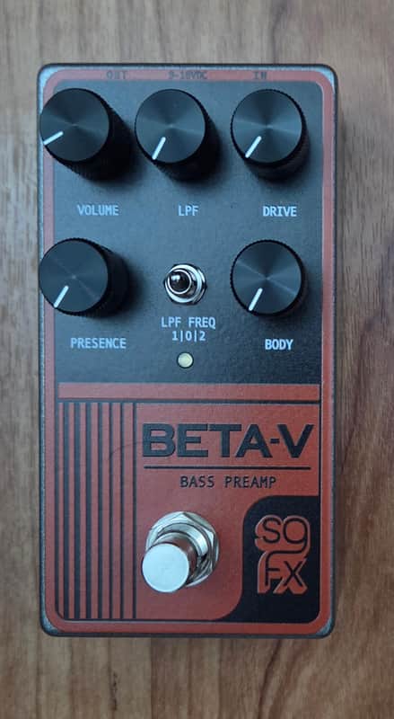 SolidGoldFX Beta-V Bass Preamp