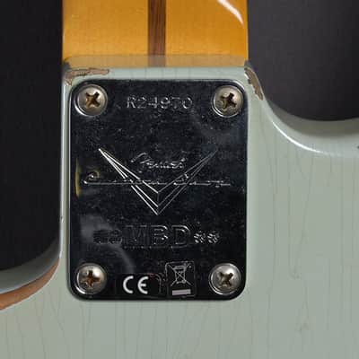 Fender Custom Shop Stratocaster 1957 Hardtail REL Faded Aged Sonic Blue 2022 image 12