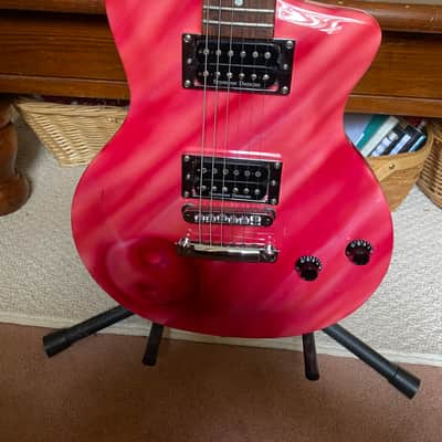 Rare Washburn Custom 'Custom' Shop Factory Gloss Finish/ Red & Pink Hues image 19